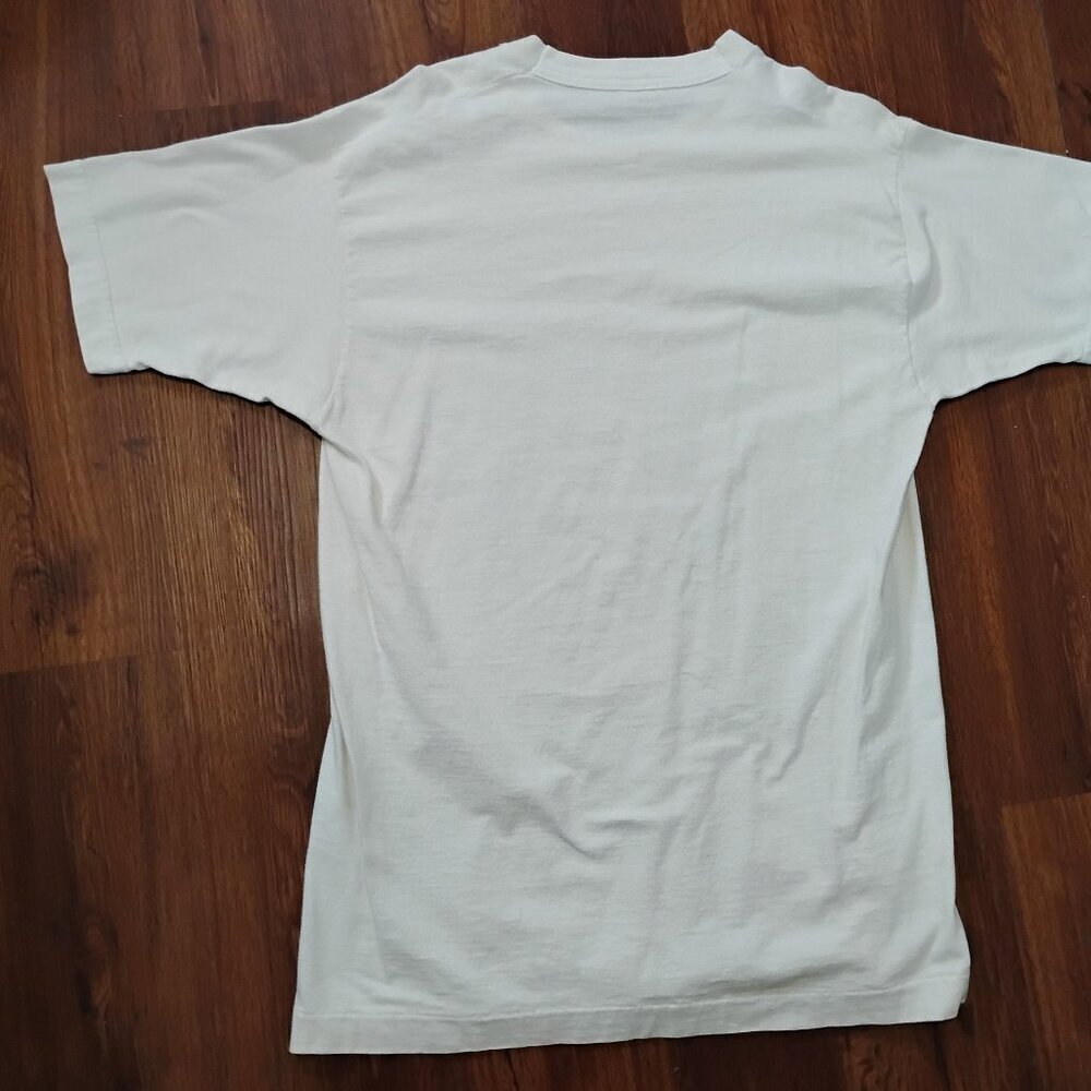 Vintage 90s Oasis Fine Foods Marketplace T-Shirt - Picture 7 of 8